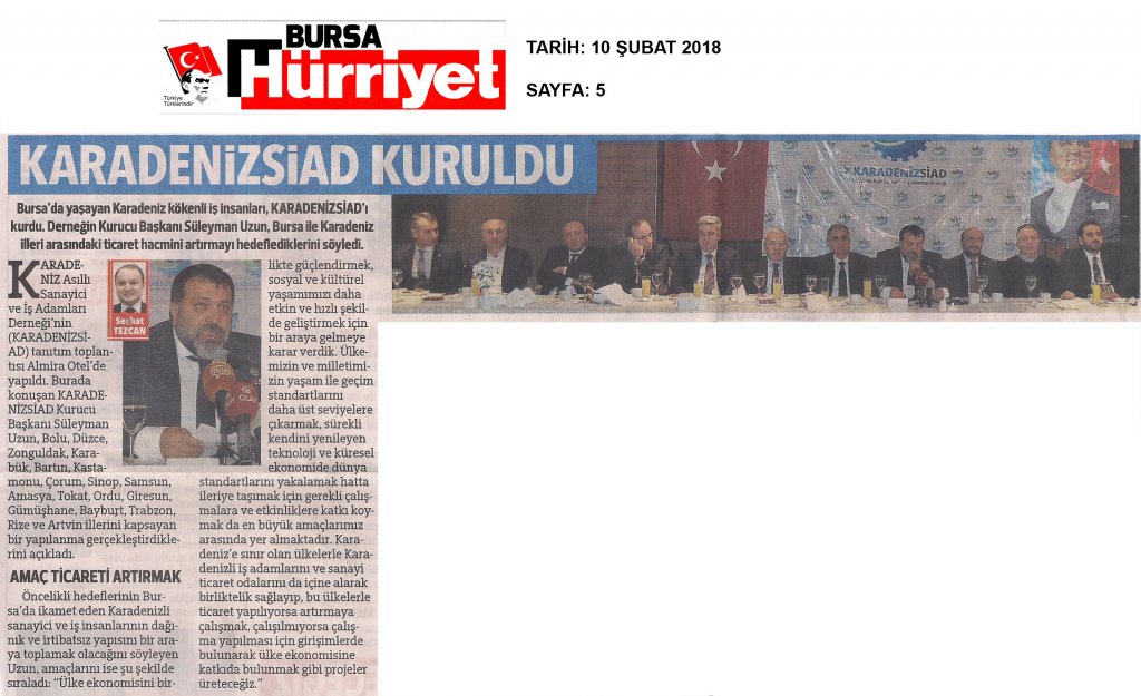 HÜRRİYET BURSA
