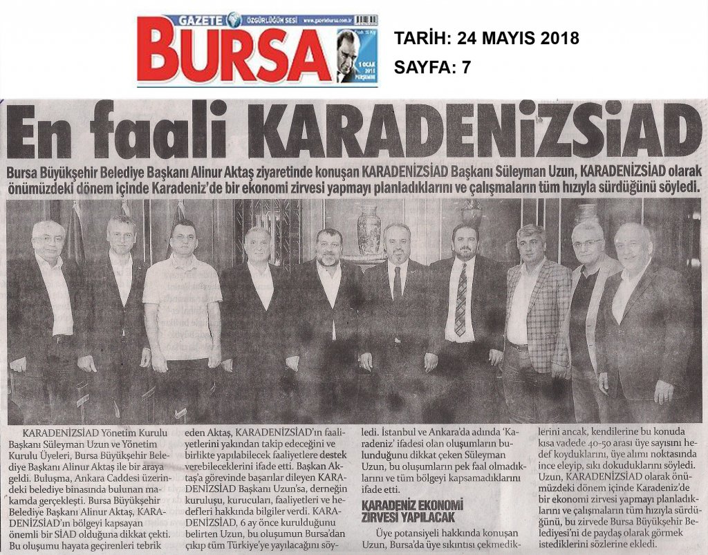 GAZETE BURSA