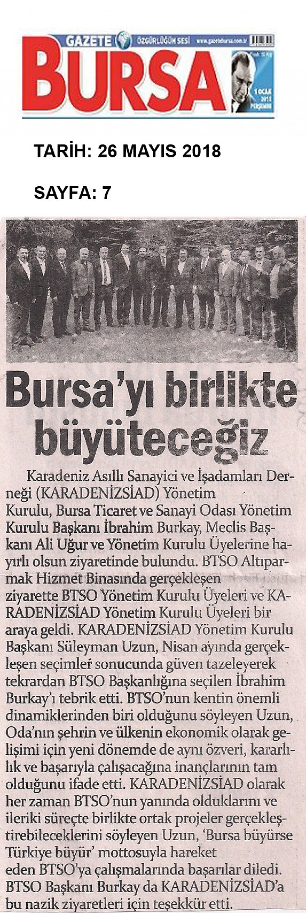 GAZETE BURSA